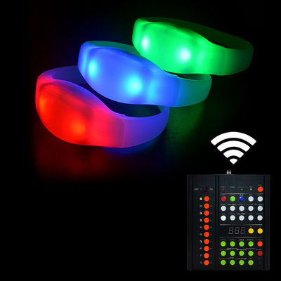 プロ DMX 無線コントローラ コンサートサポート 輝く LED 腕帯 10 ゾーン 無線コントローラ