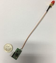 100mW小型サイズRFのデータ モジュールTTLの無線トランシーバー モジュール433MHz 1km