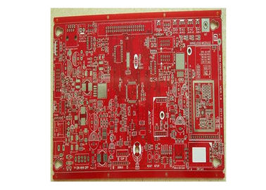 RF多層PCB板は、選抜しましたり/二重味方されたPCBプロトタイプ板赤い色