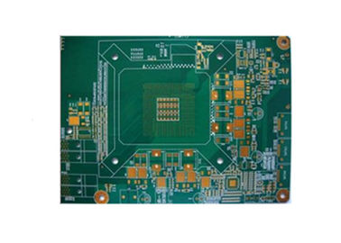 緑色多層PCB板、PCBのプリント基板の液浸の金の表面